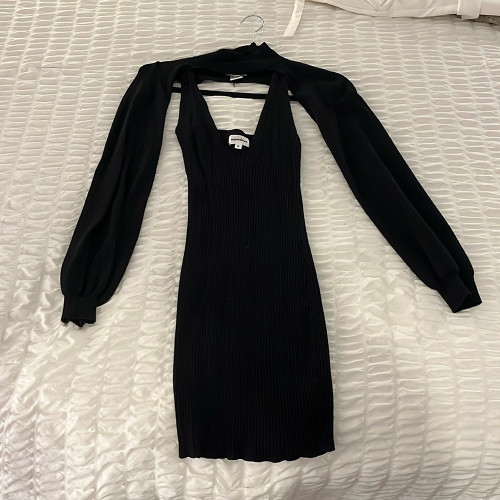 Carey Two Piece Dress in Black
